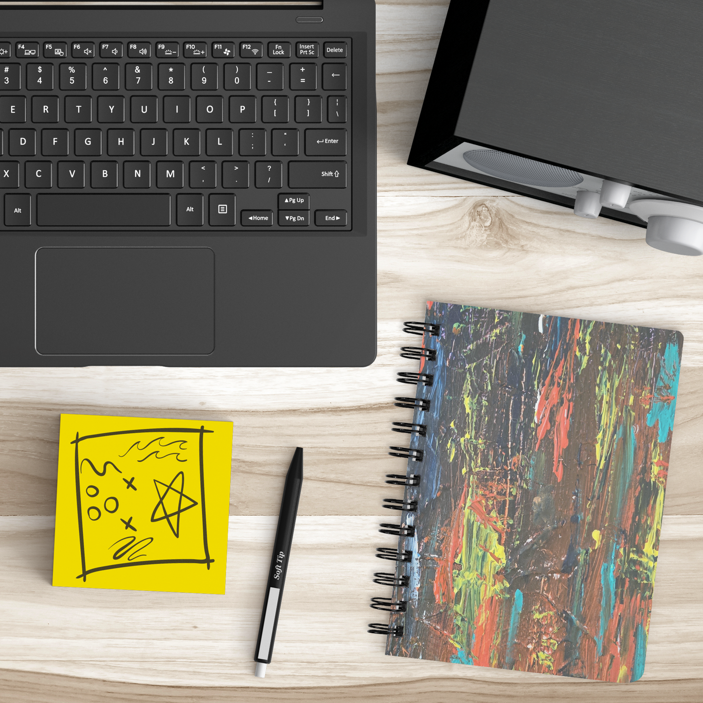 Life_Is_A_Rainbow_Notebook_-_Lined_Pages_SB_Lifestyle_Mockup.png