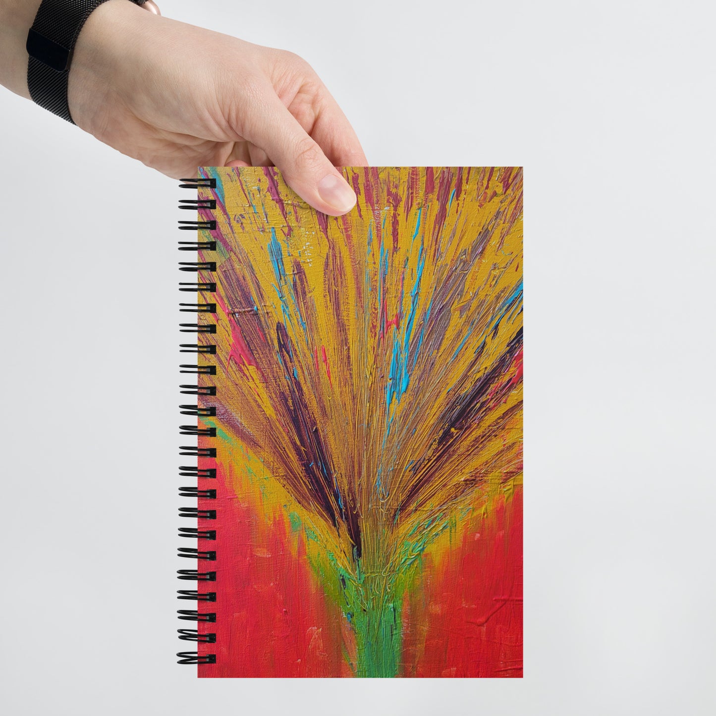 "Rebirth" Spiral notebook - Dotted Pages