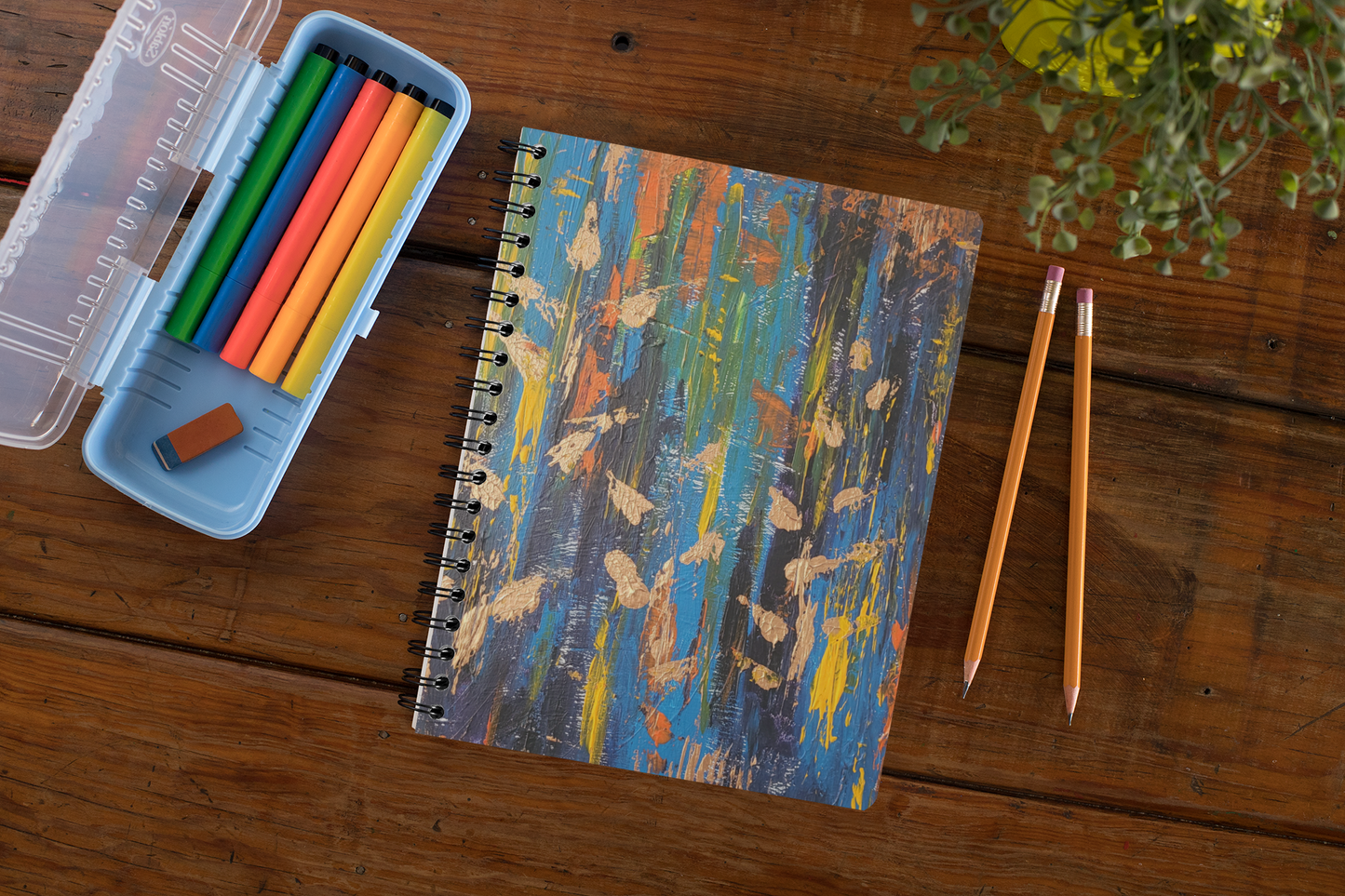 "Out of the Wilderness" Spiral notebook - Dotted Pages